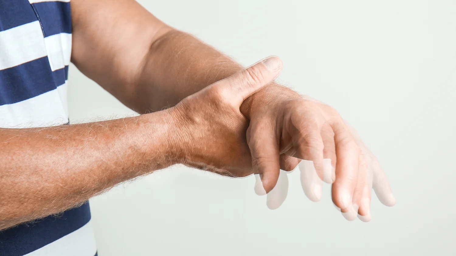 Hand tremor symptoms associated with movement disorders during Equity Medical nationwide clinical trials research