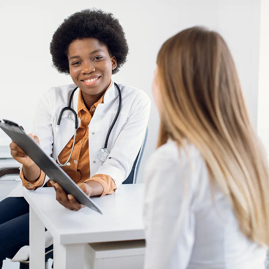 Gynecology consultation related to PCOS clinical trials at Equity Medical nationwide.