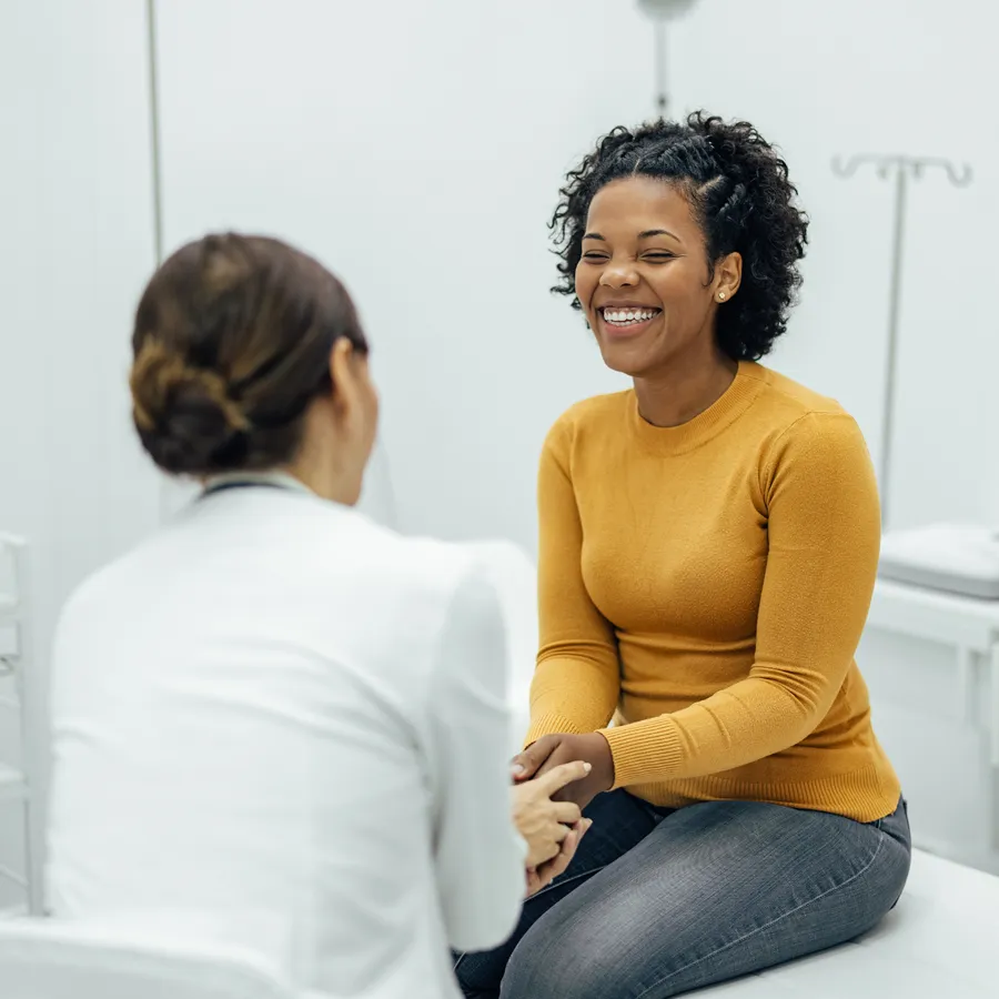 Patient consultation and expert screening for DED clinical trials at Equity Medical.
