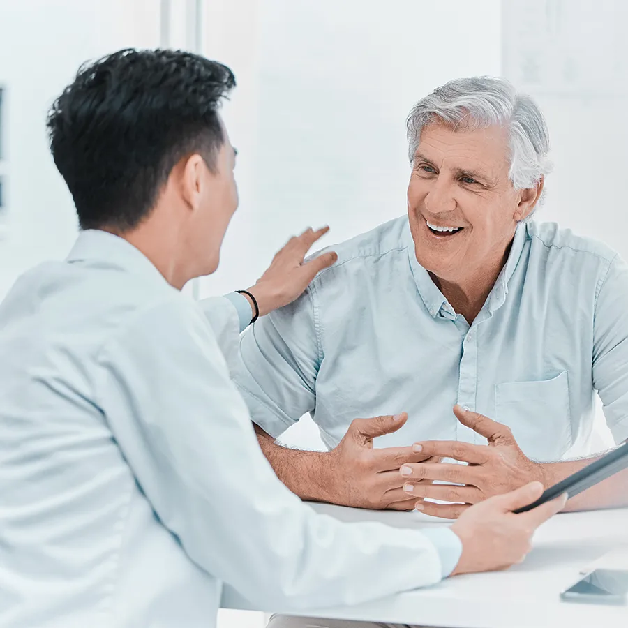 Patient consultation for IRDs clinical trials at Equity Medical.