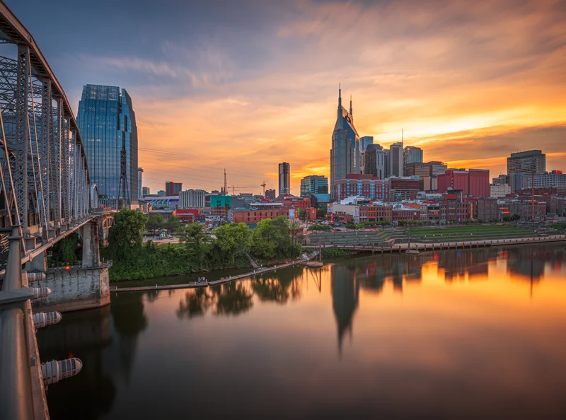 Nashville, TN, skyline near Equity Medical’s clinical trials location